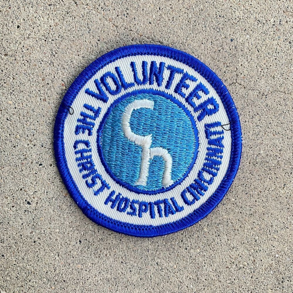 Christ Hospital Volunteer Appliqué Patch - Picture 10 of 13